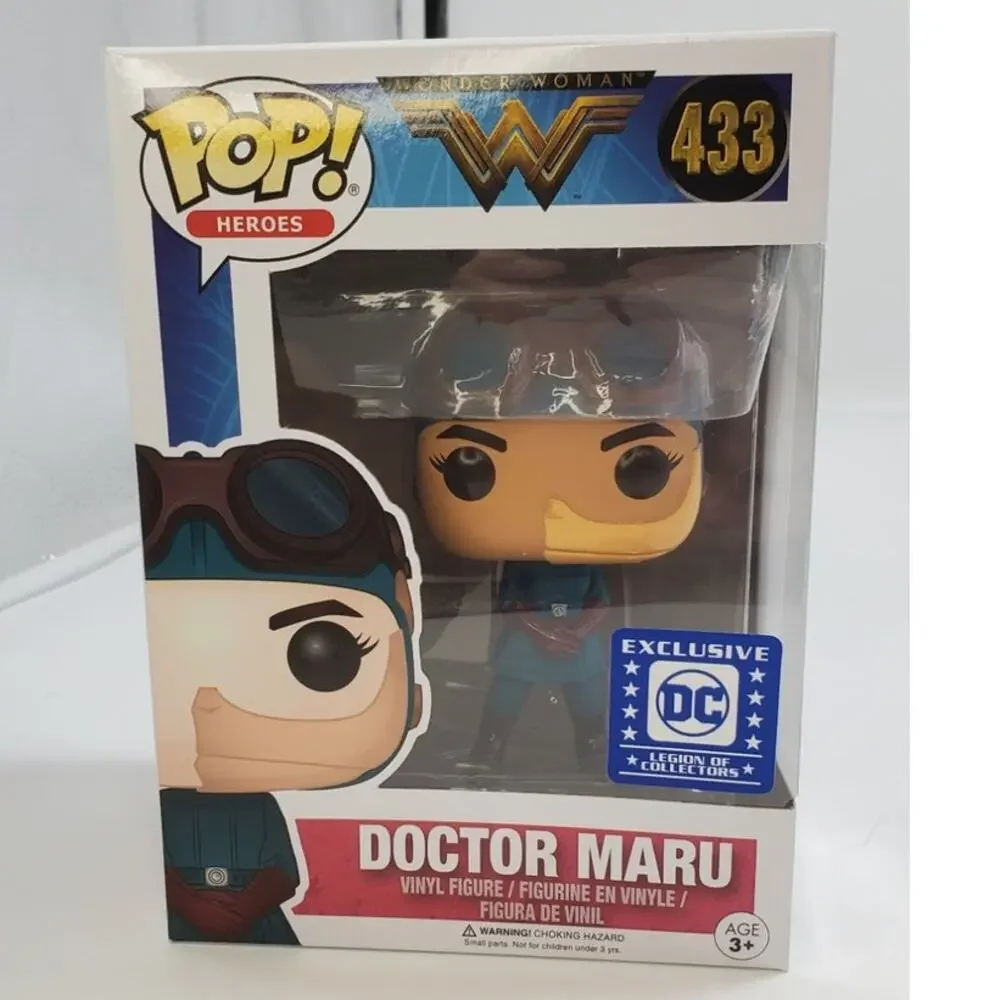 Funko POP! Wonder Woman DOCTOR MARU #433 Heroes DC Legion of Collectors **NEW**